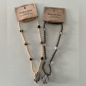 Handcrafted Gemstone Necklace Set